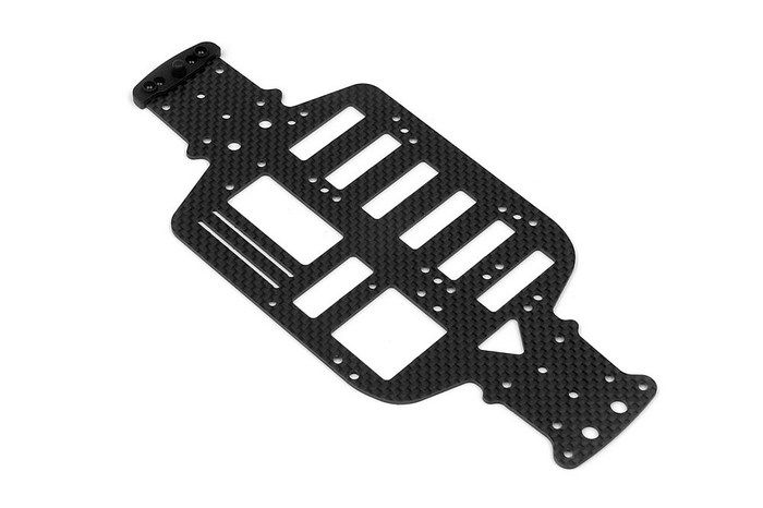 Chassis carbone pour accu 6 éléments
